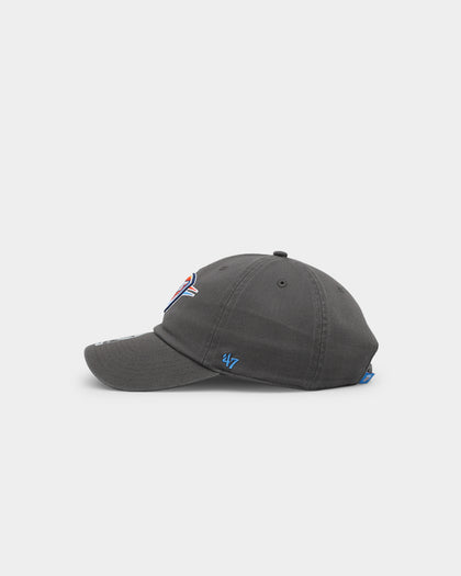47 Brand Oklahoma City Thunder 47 Clean Up Strapback Charcoal