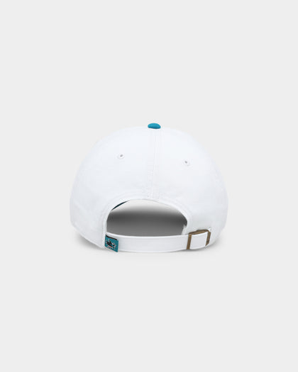 47 Brand San Jose Sharks Two Tone 47 Clean Up Strapback White