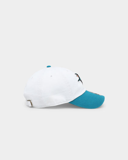 47 Brand San Jose Sharks Two Tone 47 Clean Up Strapback White