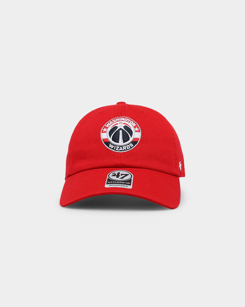 47 Brand Washington Wizards 47 Clean Up Strapback Red