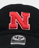 47 Brand Nebraska Cornhuskers '47 Clean Up Strapback Black
