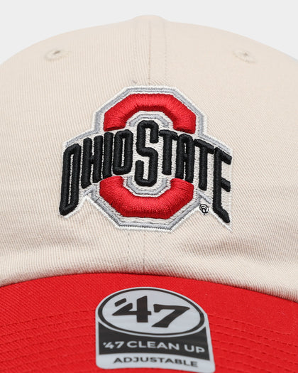 47 Brand Ohio State Buckeyes NCAA Local '47 Clean Up Strapback Bone