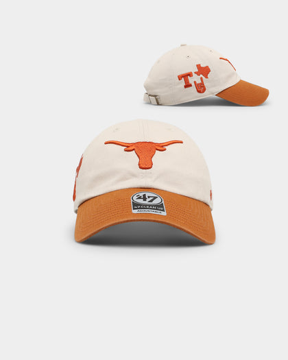 47 Brand Texas Longhorns NCAA Local '47 Clean Up Strapback Bone