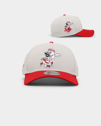New Era Cincinnati Reds 'Batter Up' 9FORTY A-Frame Snapback Stone