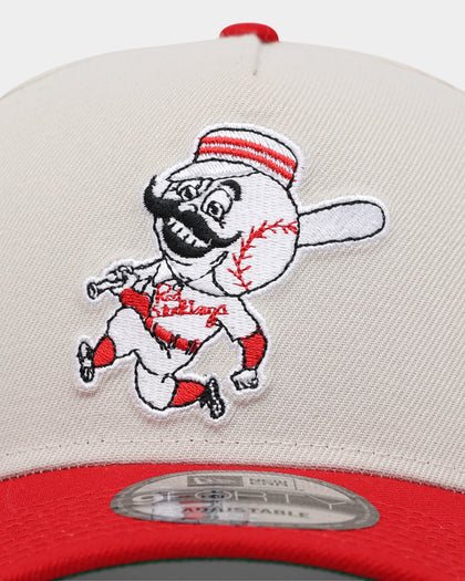 New Era Cincinnati Reds 'Batter Up' 9FORTY A-Frame Snapback Stone