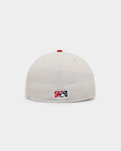 New Era Midland Angels 'Batter Up' 59FIFTY Fitted Stone