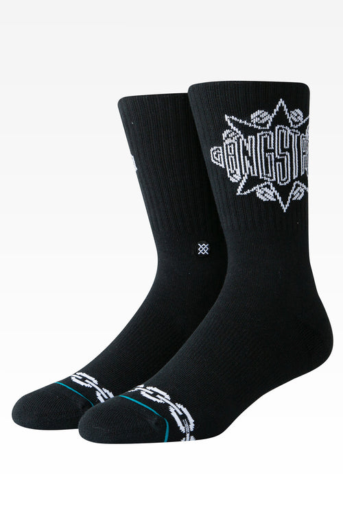 Stance Gangstarr Crew Sock Black