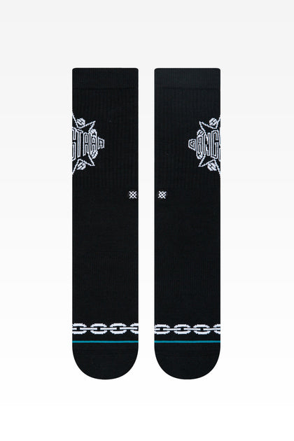Stance Gangstarr Crew Sock Black