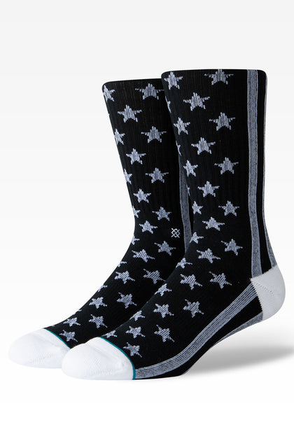 Stance The States Crew Sock Black