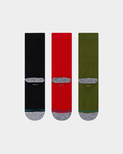 Stance Men's Corp 3 of a Kind Mix'n'Match Sock Pack Multi