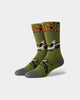 Stance Men's Big Cat Crew Socks Green