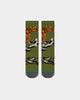 Stance Men's Big Cat Crew Socks Green