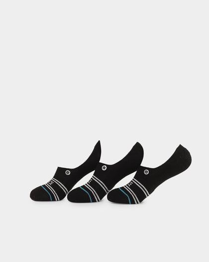 Stance Men's Basic No Show Sock 3 Pack Black