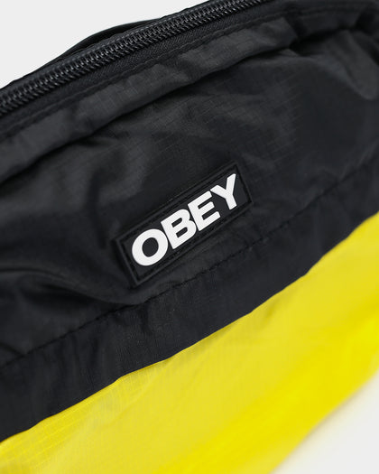 Obey Commuter Traveler Bag Black/Multi-Coloured