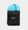 OBEY Commuter Cinch Bag Black/Sky Blue
