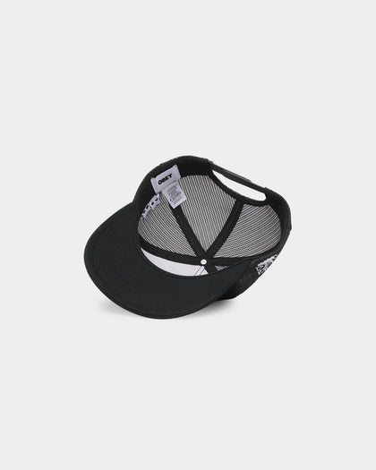 OBEY Disobey Trucker Snapback Black