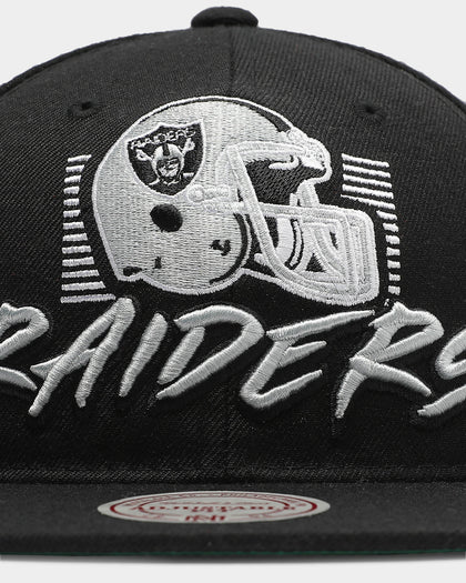 Mitchell & Ness Raiders Retro Stack Deadstock Snapback Black/OTC