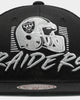 Mitchell & Ness Raiders Retro Stack Deadstock Snapback Black/OTC