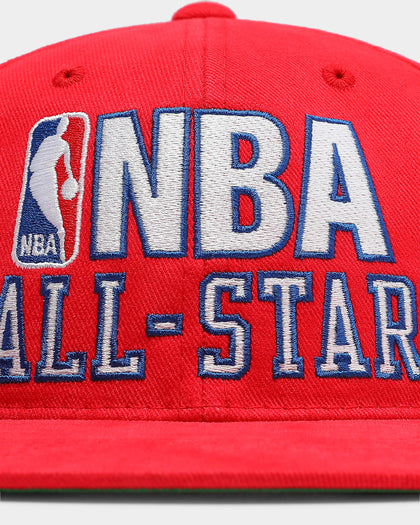 Mitchell & Ness NBA All Star '88 West Snapback Red