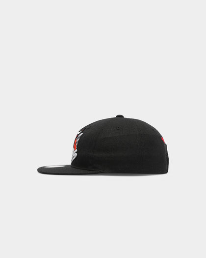 Mitchell & Ness Chicago Bulls Retro Stack Deadstock Snapback Black/OTC