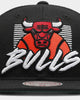 Mitchell & Ness Chicago Bulls Retro Stack Deadstock Snapback Black/OTC