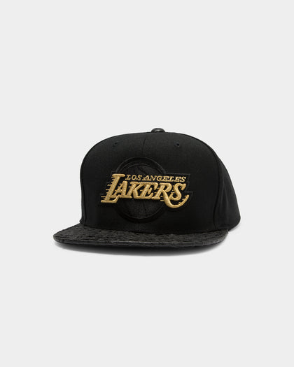 Mitchell & Ness Los Angeles Lakers Luxury Royalty Carp Snapback Black/OTC