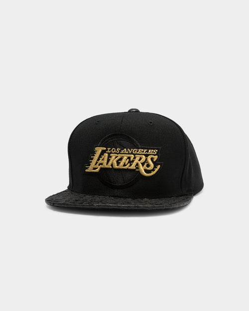 Mitchell & Ness Los Angeles Lakers Luxury Royalty Carp Snapback Black/OTC