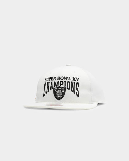 Mitchell & Ness Raiders Superbowl XV Deadstock Snapback White