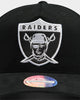 Mitchell & Ness Men's Raiders 'Hang Time' 110 Pinch Snapback Black