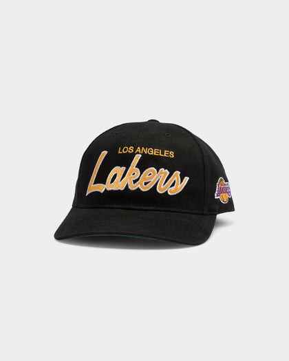 Mitchell & Ness Los Angeles Team Script Deadstock Snapback Black