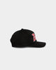 Mitchell & Ness Chicago Bulls Corduroy Script 6-Panel Deadstock Snapback Black