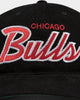 Mitchell & Ness Chicago Bulls Corduroy Script 6-Panel Deadstock Snapback Black