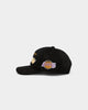 Mitchell & Ness Men's Los Angeles Lakers Cord Script 6-Panel Snapback Black