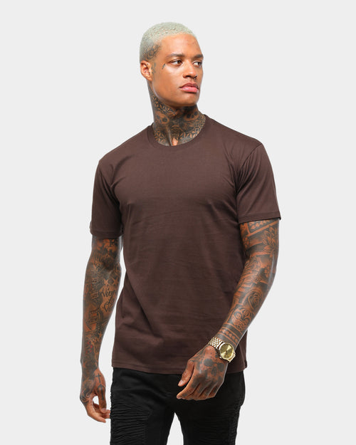 AS Colour AS Colour Plain Staple T Dark Chocolate