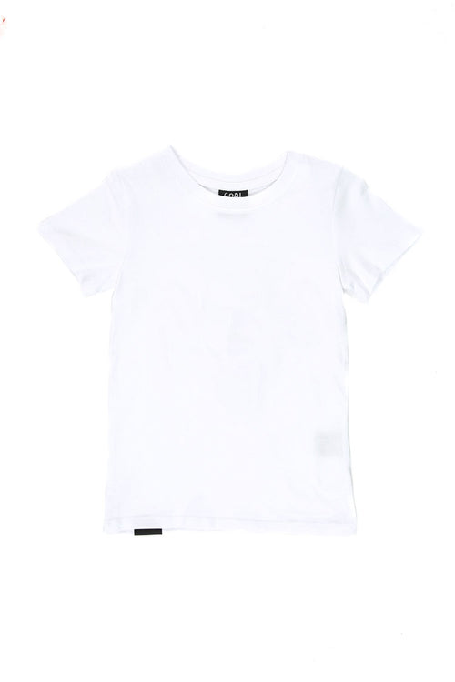 Goat Crew Toddler Basic SS T White