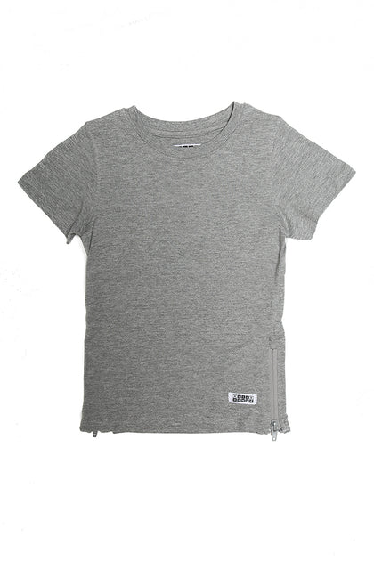Lil Hommé Capone SS Grey Heather