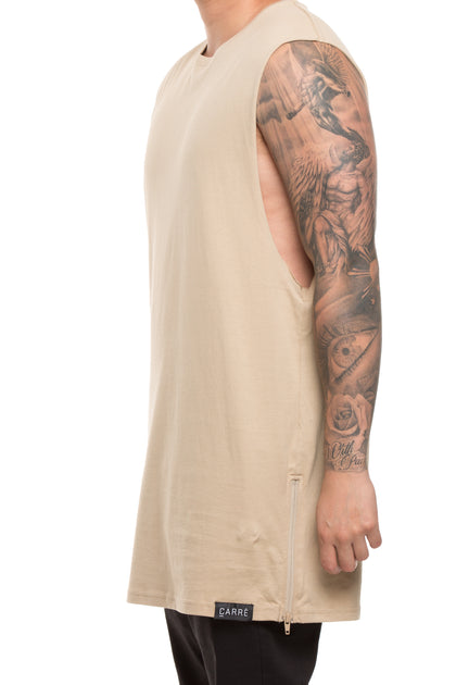 Carré Capone 3.0 Muscle Tee Stone