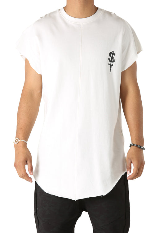 The Anti-Order Anti Symmetry Money Tee White