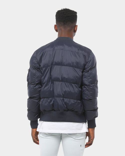 Alpha Industries MA-1 Echo Flight Puffer Jacket Blue