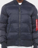Alpha Industries MA-1 Echo Flight Puffer Jacket Blue