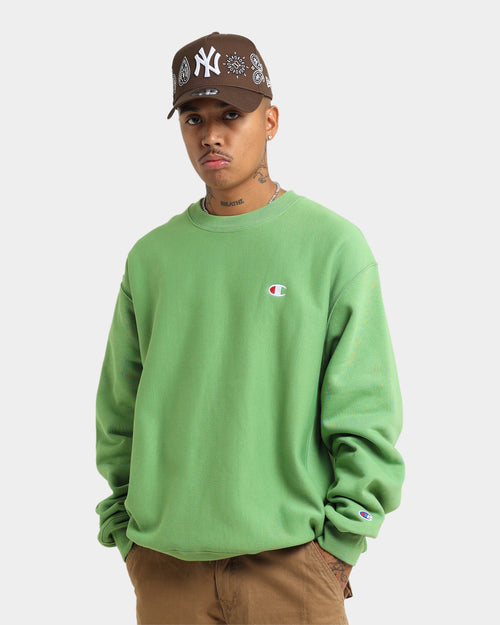 Champion Reverse Weave Crewneck Native Fern Green
