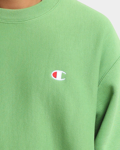 Champion Reverse Weave Crewneck Native Fern Green