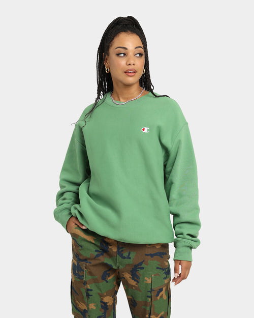 Champion Reverse Weave Crewneck Native Fern Green