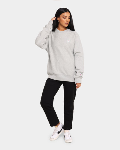 Champion Reverse Weave Crew Grey