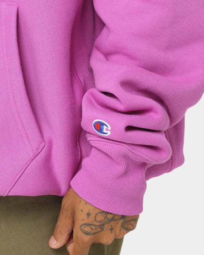 Champion Reverse Weave Hoodie Our Fave Fuchsia