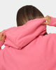 Champion Reverse Weave Hood Tickled Rose
