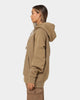 Reverse Weave Hoodie Whole Wheat Khaki