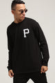 Majestic Athletic Pittsburgh Pirates Vigar LS Tee Black/White