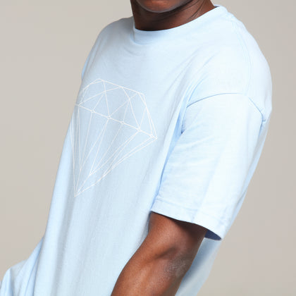 Diamond Supply Brilliant Tee Powder Blue