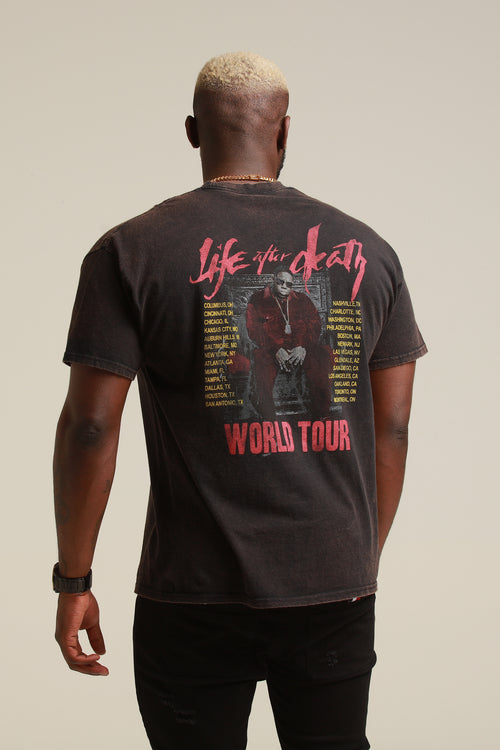 Notorious B.I.G X Culture Kings Life After Death SS Tee Black